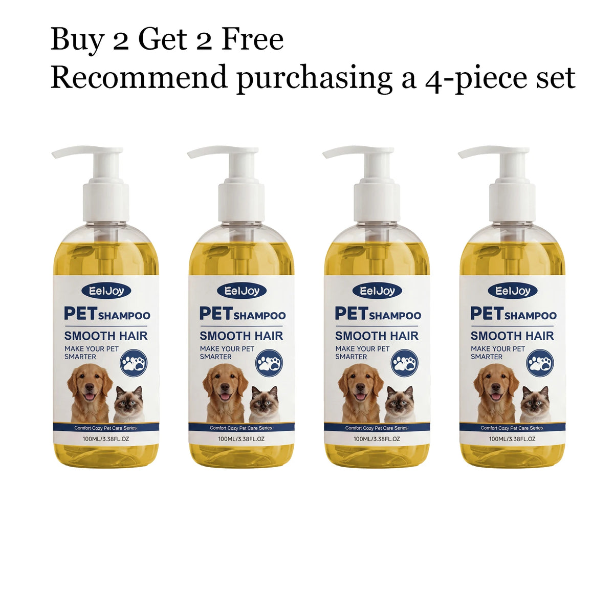 YEGBONG Gentle Pet Grooming Shampoo for Cleaning and Tangle Free Fur