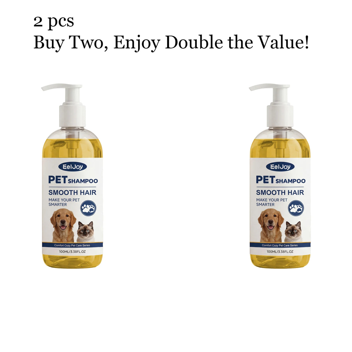 YEGBONG Gentle Pet Grooming Shampoo for Cleaning and Tangle Free Fur