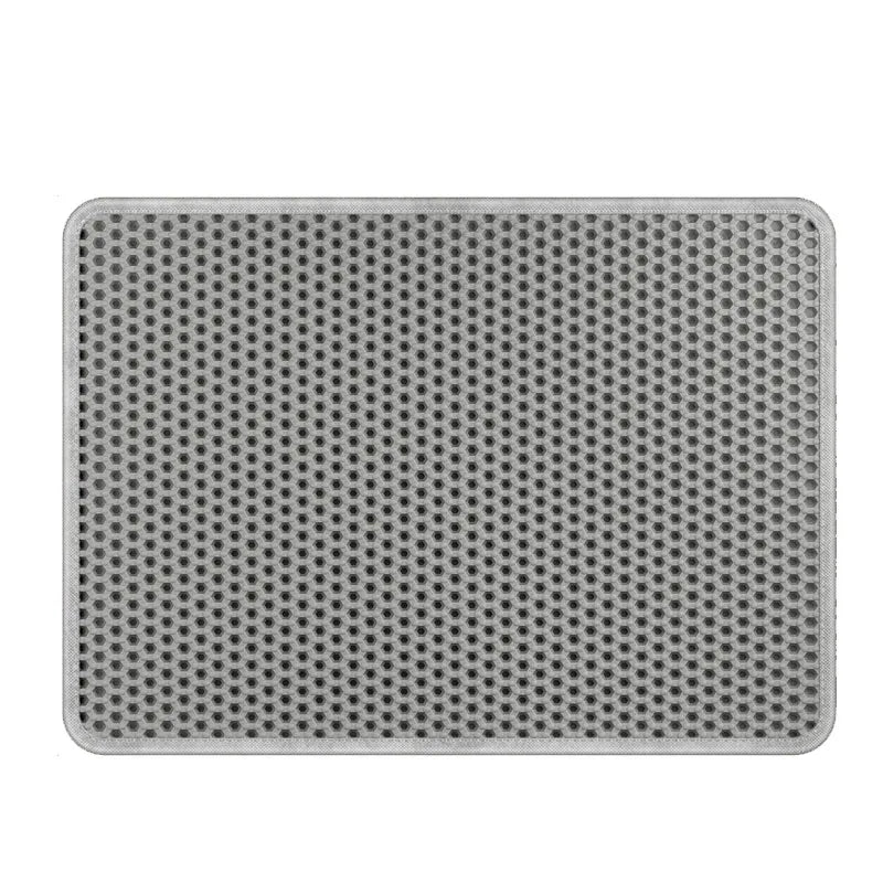 Waterproof Double Layer Cat Litter Trapping Mat For Clean Floors