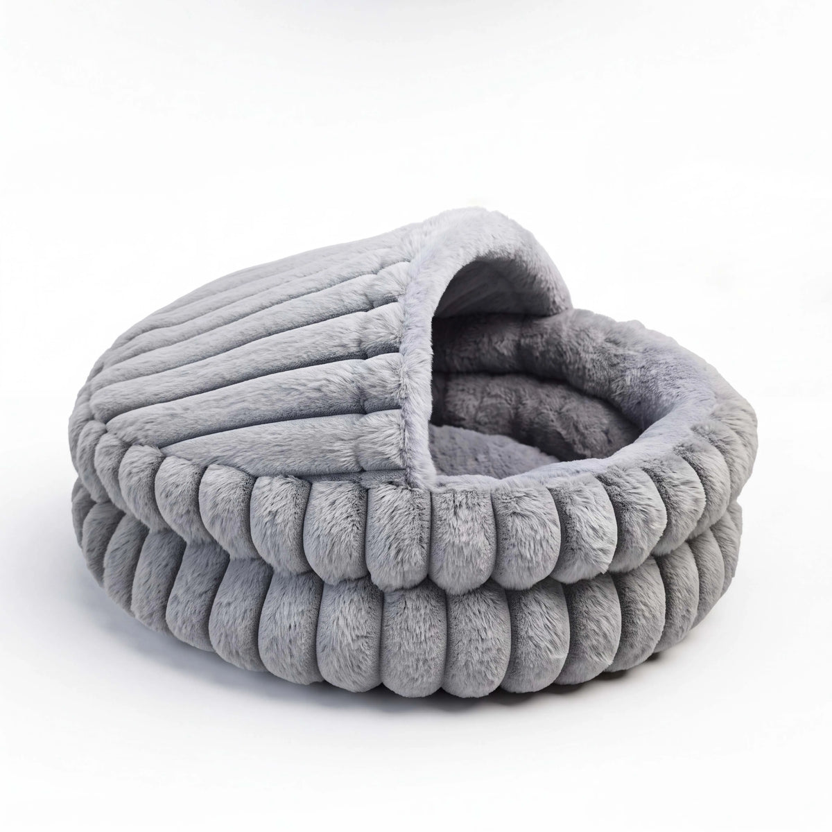 EliteZ Hooded Cat Cave Bed With Cozy Enclosed Hideaway