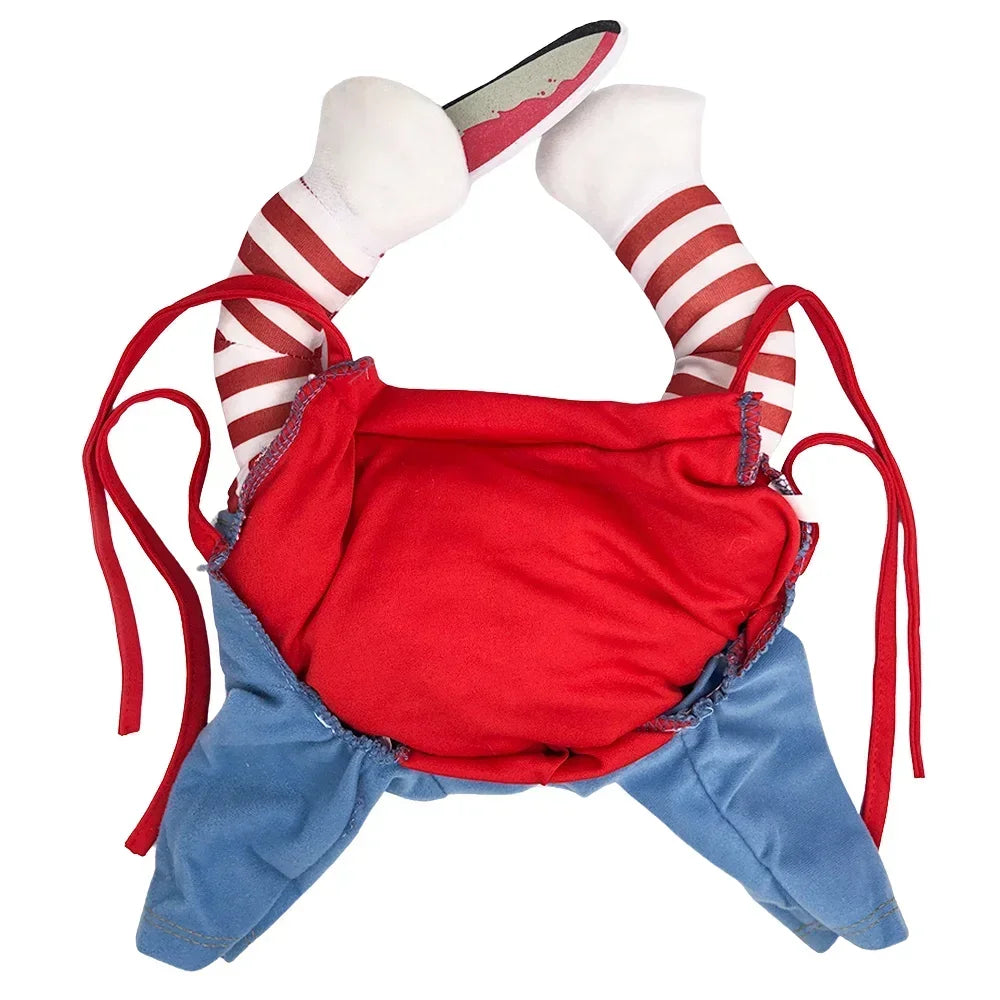 Holapet Chucky Doll Halloween Costume For Dogs And Cats
