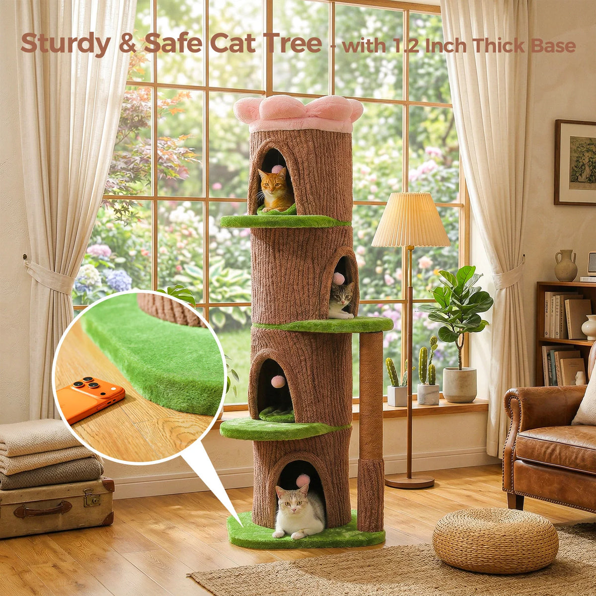 P Luxury Cat Tree With Condos Scratching Posts And Toys