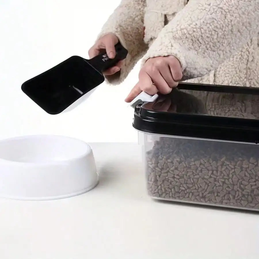 Airtight Stackable Pet Food Storage Container Set With Scoop