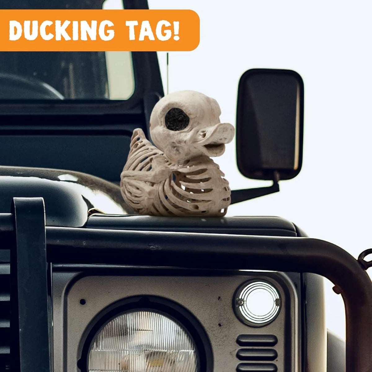 Halloween Duck Skeleton Decoration For Spooky Indoor And Outdoor Displays
