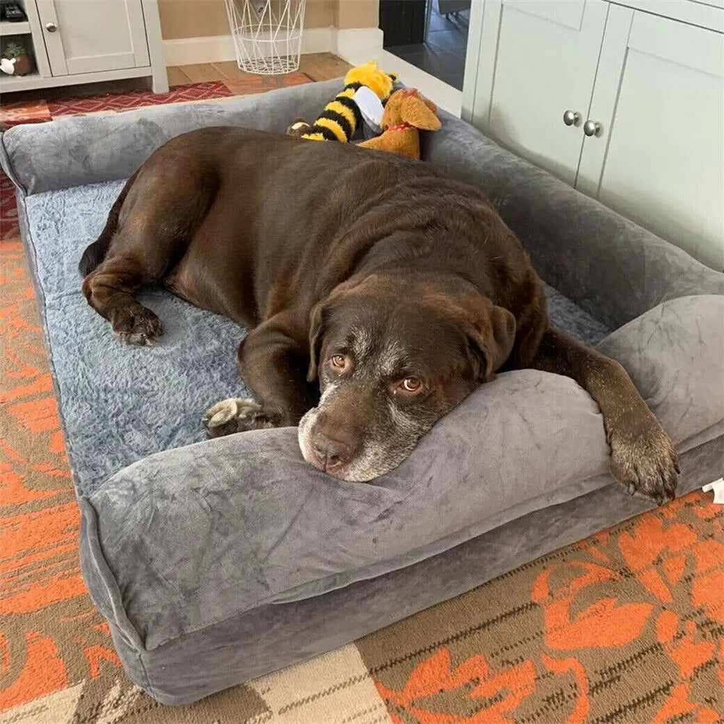 BINGOPAW Orthopedic Dog Bed With Removable Washable Cushion Cover