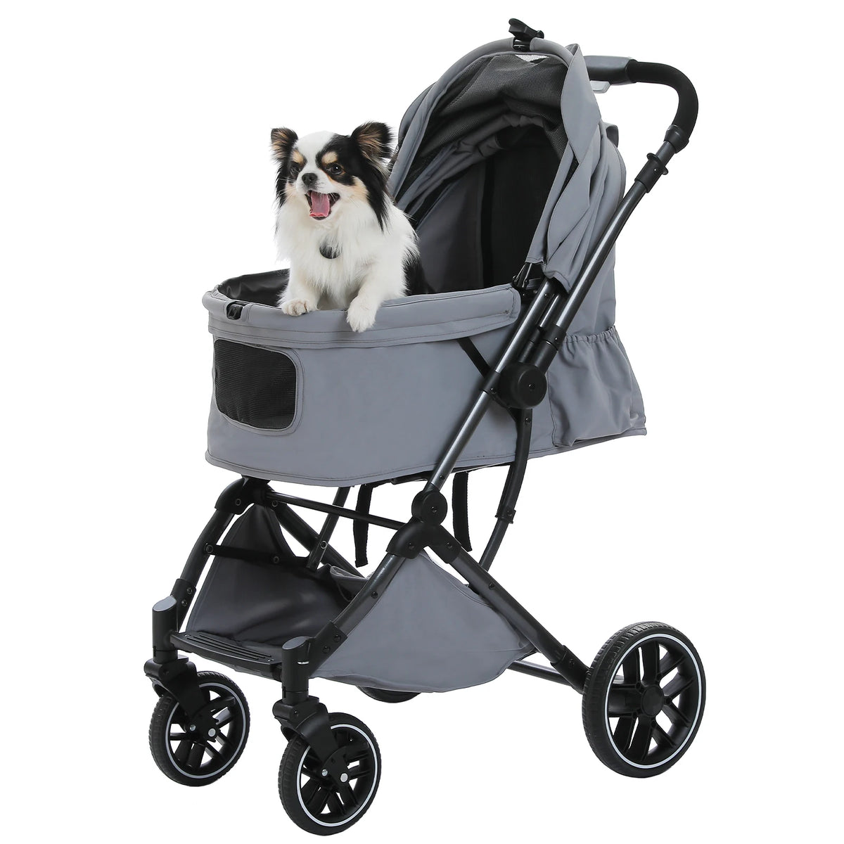 PAWZ Road Foldable Pet Stroller With Reversible Handle