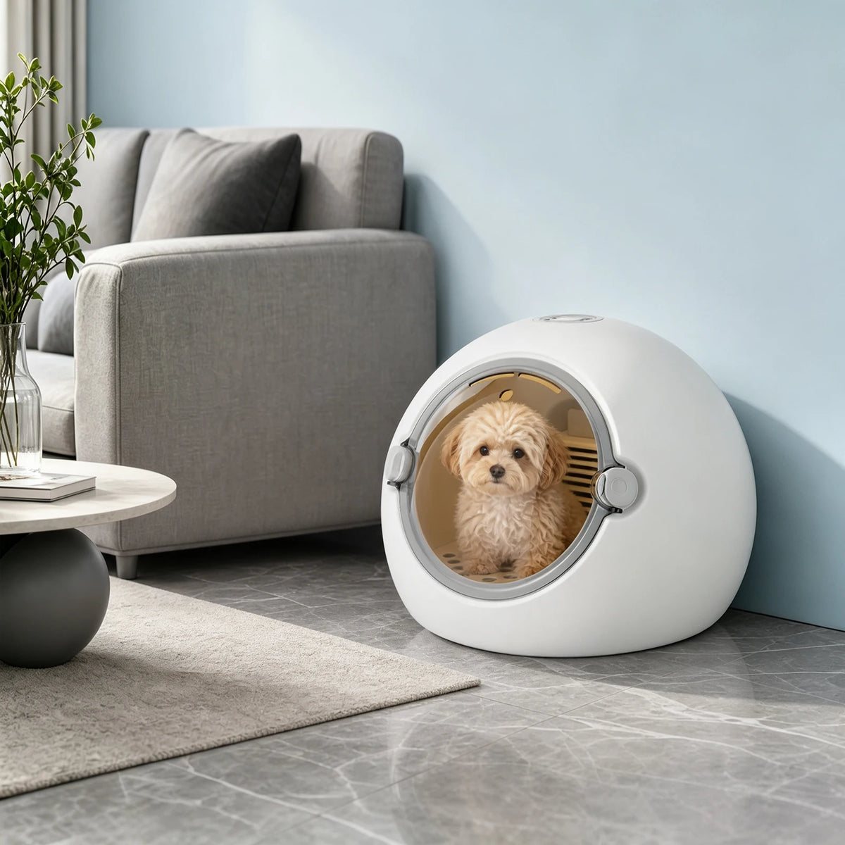 Portable Cat And Dog Dryer Box With Adjustable Temperature Control