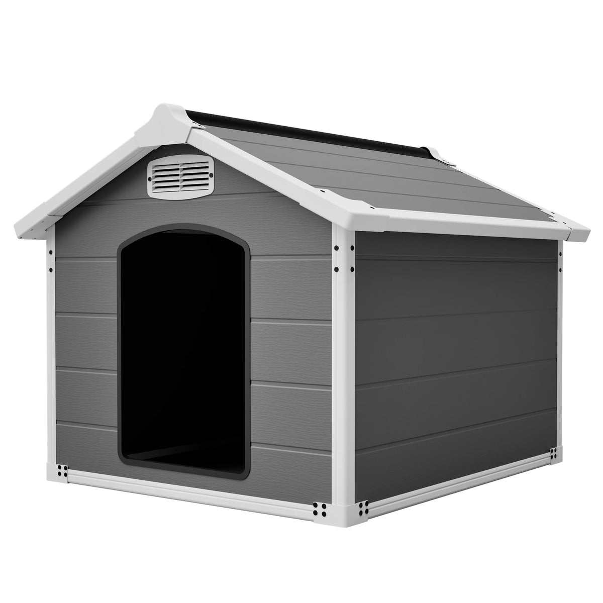 Heavy Duty Waterproof UV Resistant Dog House With Ventilation and Easy Cleaning