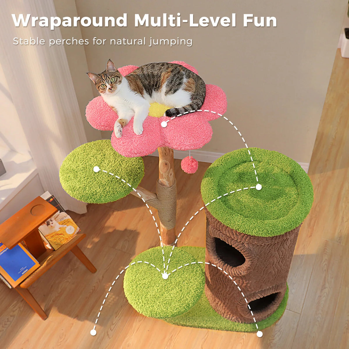 P Luxury Cat Tree With Condos Scratching Posts And Toys