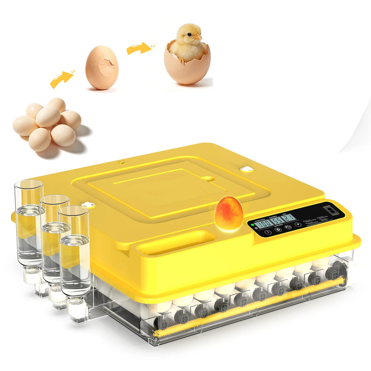 Automatic Egg Incubator For Hatching With Temperature Water And Turning Control