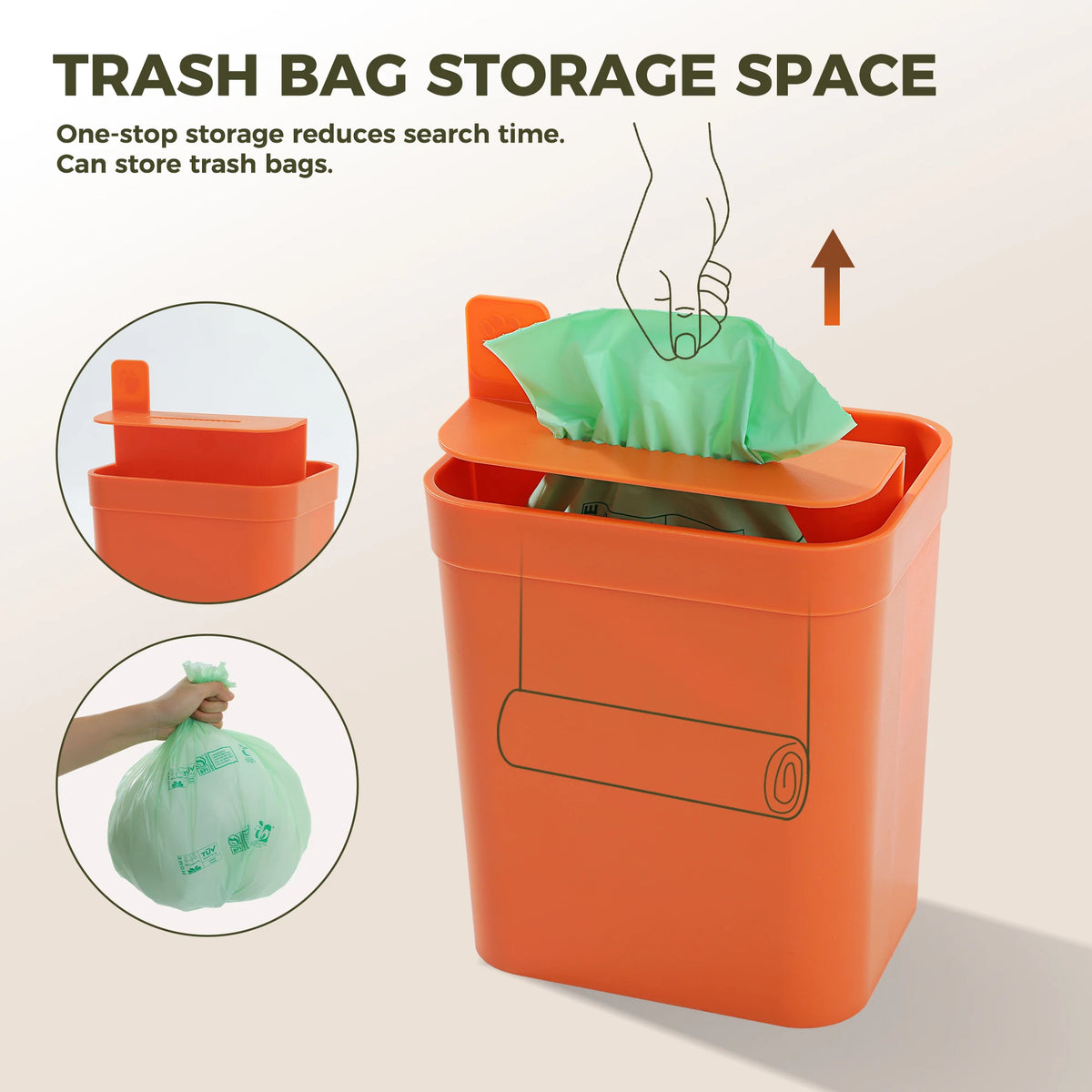 Cactus Cat Litter Scoop Set With Holder And Bag Storage