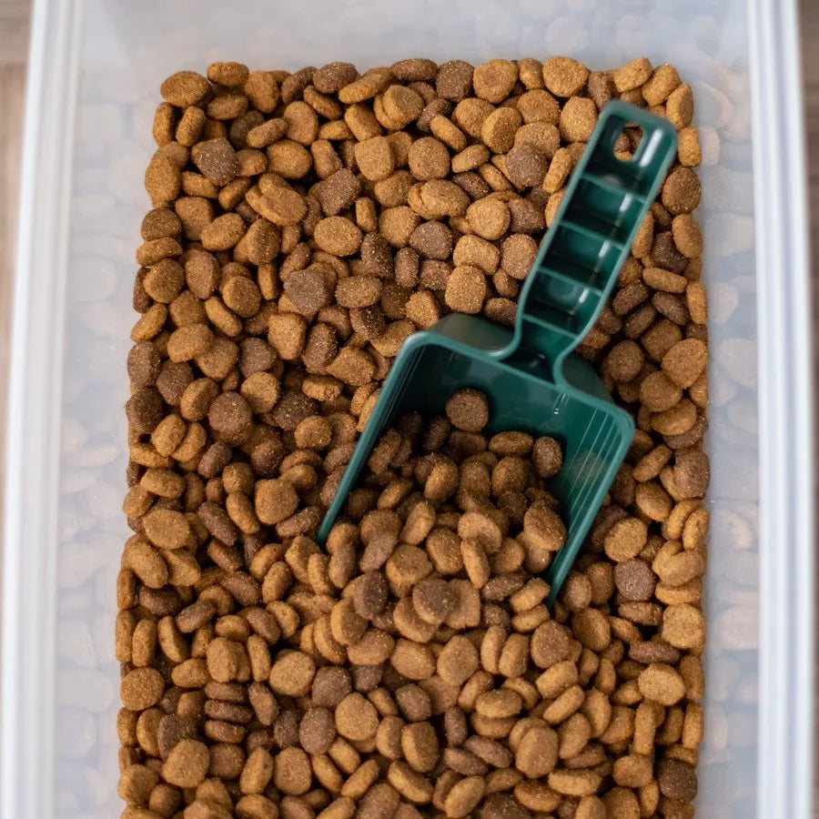 IRIS USA Airtight Pet Food Storage Container With Scoop