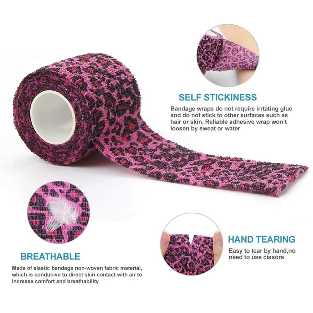 Self Adhesive Waterproof Tattoo Grip Bandage Wraps for Skin Protection