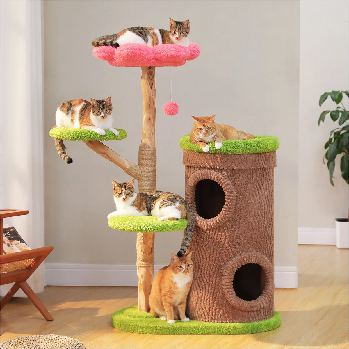 P Luxury Cat Tree With Condos Scratching Posts And Toys