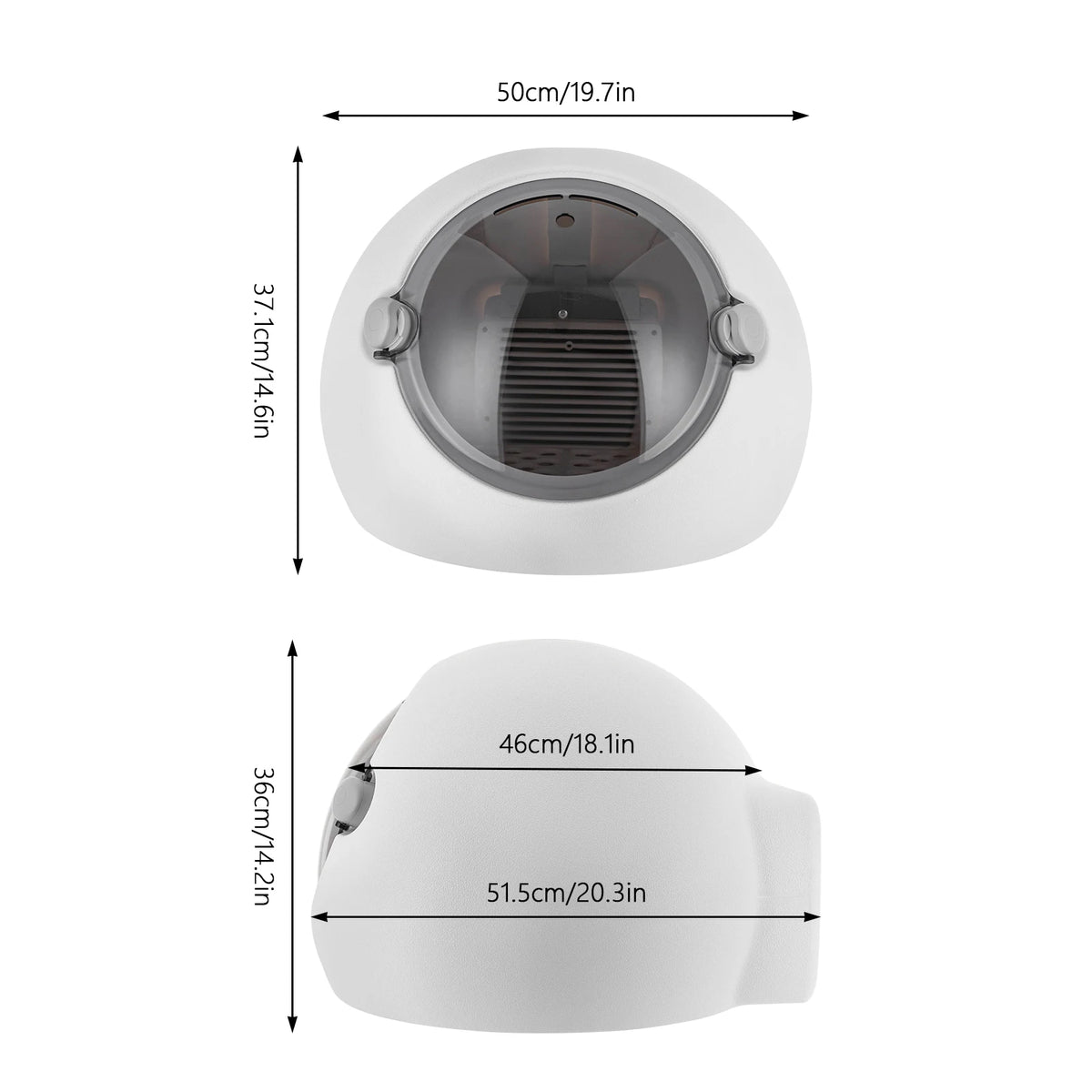 Portable Cat And Dog Dryer Box With Adjustable Temperature Control