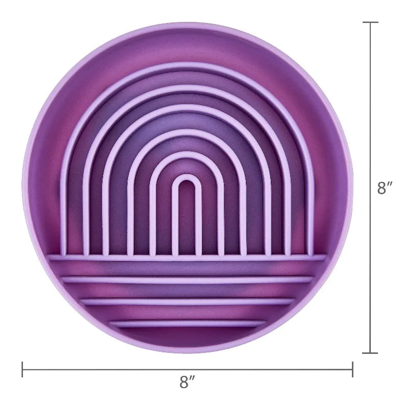 Silicone Slow Feeder Bowl for Pets for Healthier Mealtime