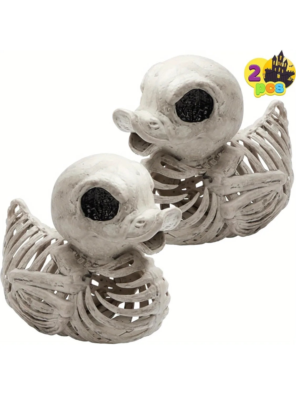 Halloween Duck Skeleton Decoration For Spooky Indoor And Outdoor Displays