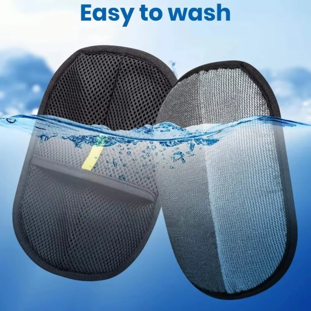 Pet Grooming Deshedding Gloves and Hair Remover for Pets