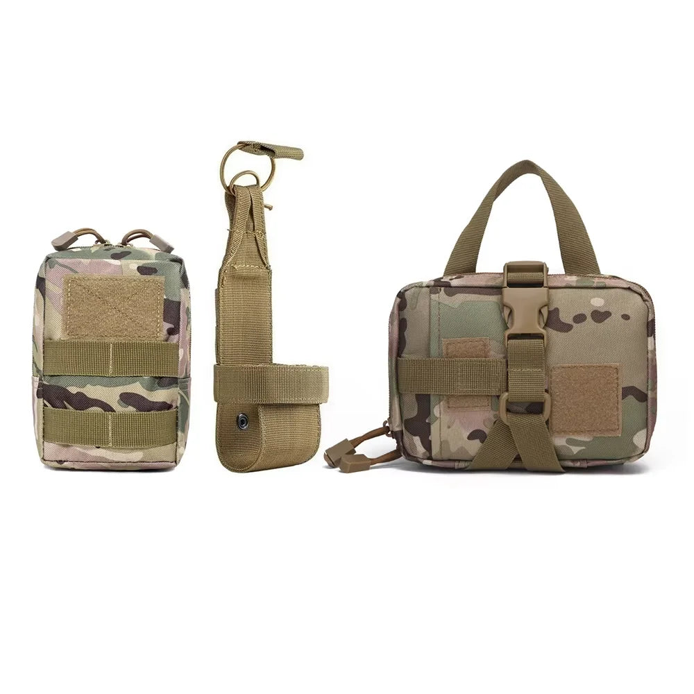 PETRAVEL Tactical Dog Harness Bags With MOLLE Training Pouches