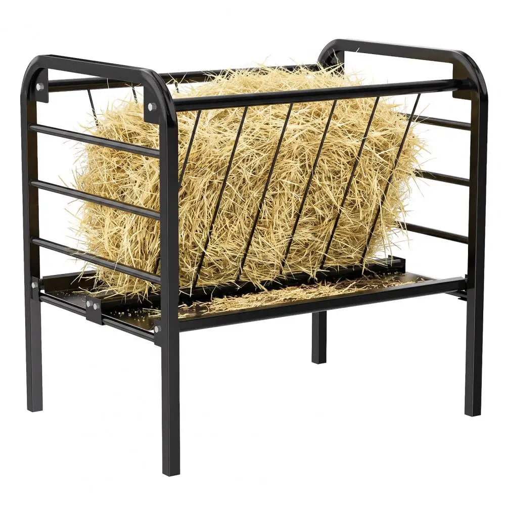 Galvanized Steel Livestock Forage Feeder for Goats Sheep and Calves