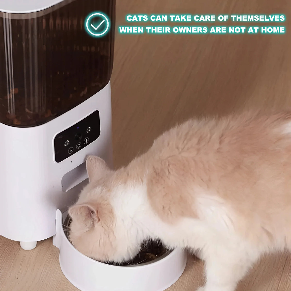 Smart App Controlled Pet Feeder Timer For Dogs And Cats