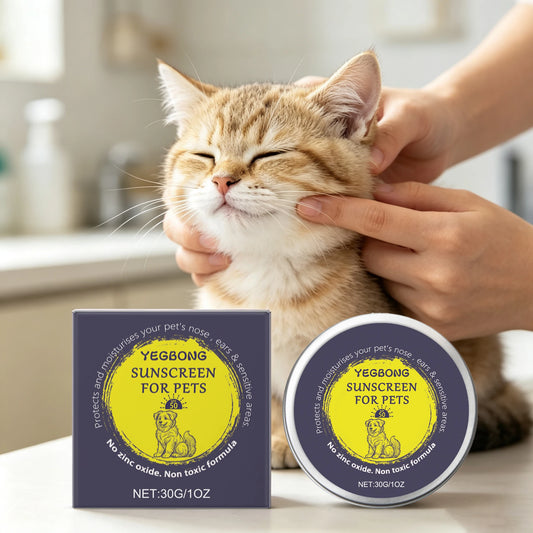 YEGBONG Pet Sunscreen Cream for Dog and Cat Skin Protection