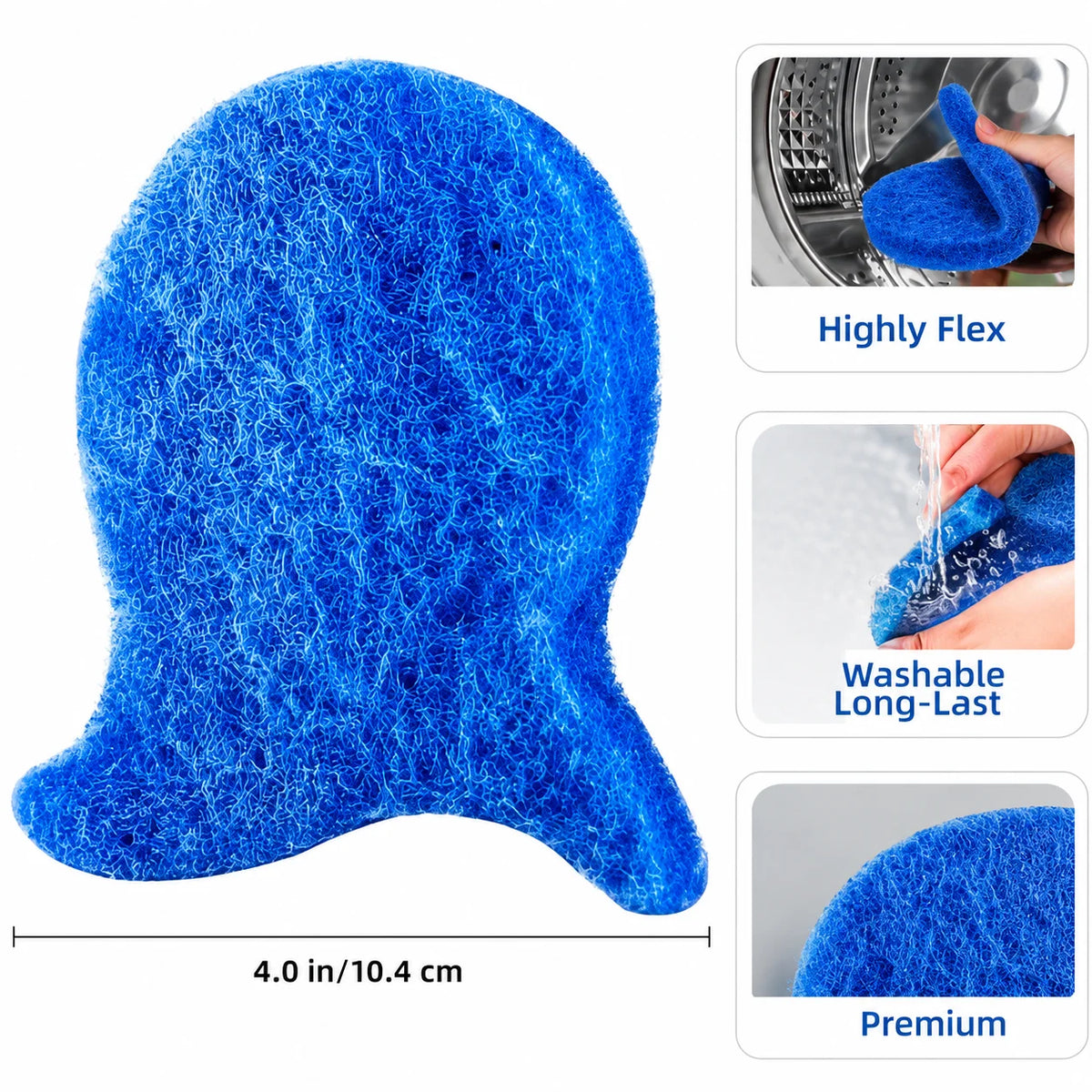 Reusable Pet Hair Remover for Laundry and Furniture Lint Catcher