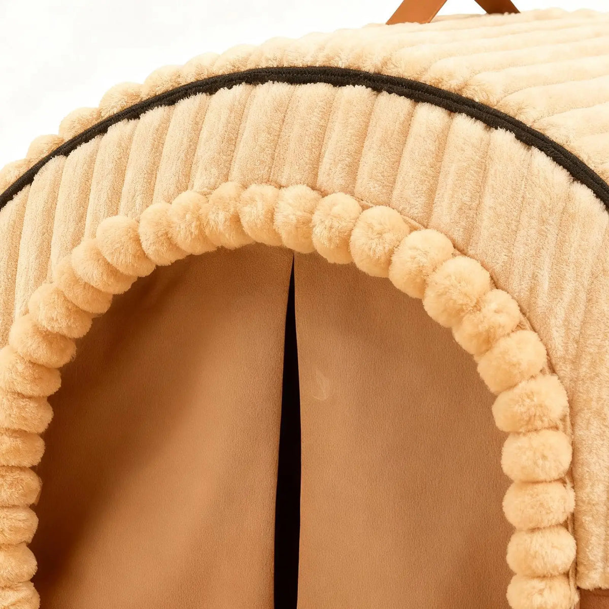 Enclosed Cat Cave Bed With Removable Washable Nest