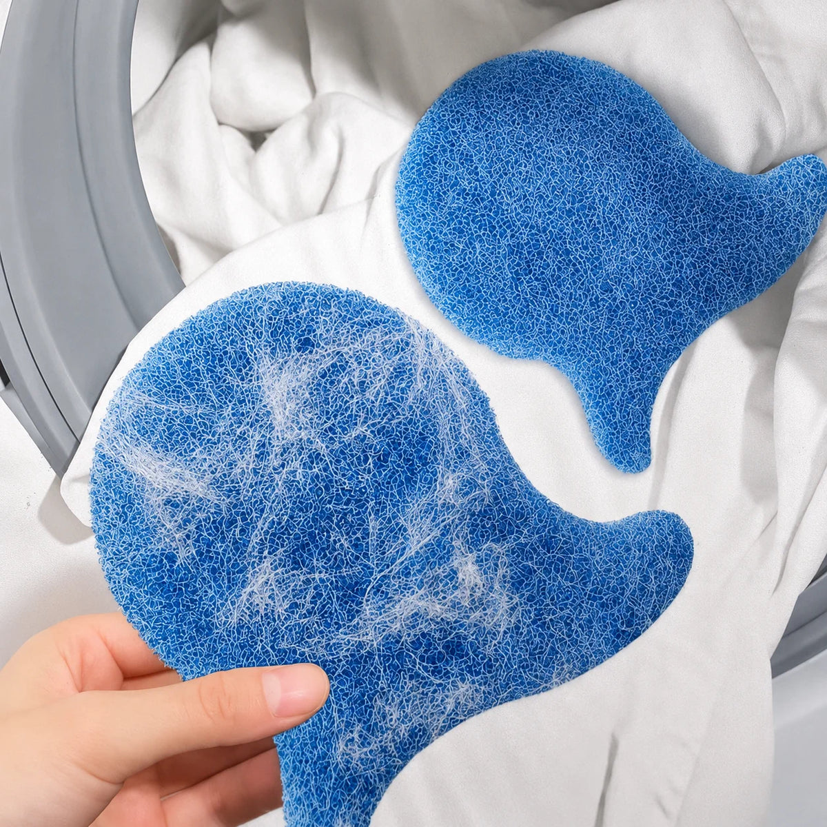 Reusable Pet Hair Remover for Laundry and Furniture Lint Catcher