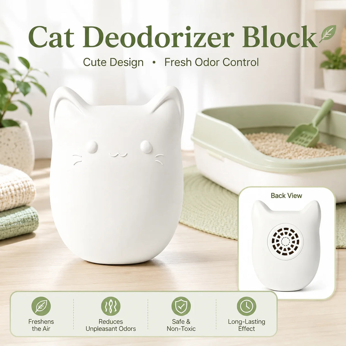 Pet Safe Cat Litter Box Deodorizer Pods for Odor Control
