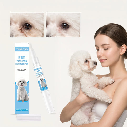 YEGBONG Pet Tear Stain Cleaner Pen for Dogs and Cats