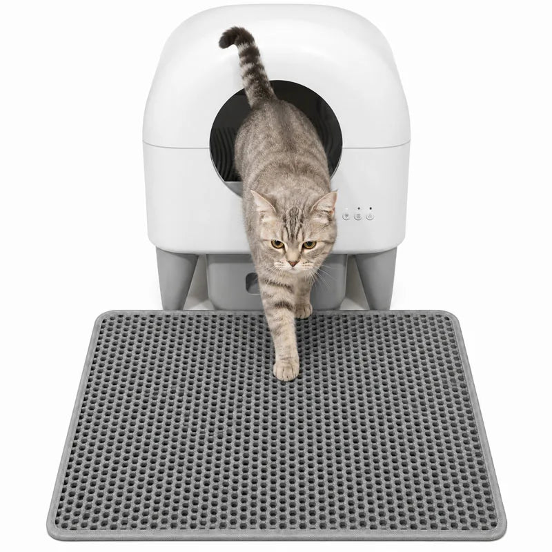 Waterproof Double Layer Cat Litter Trapping Mat For Clean Floors