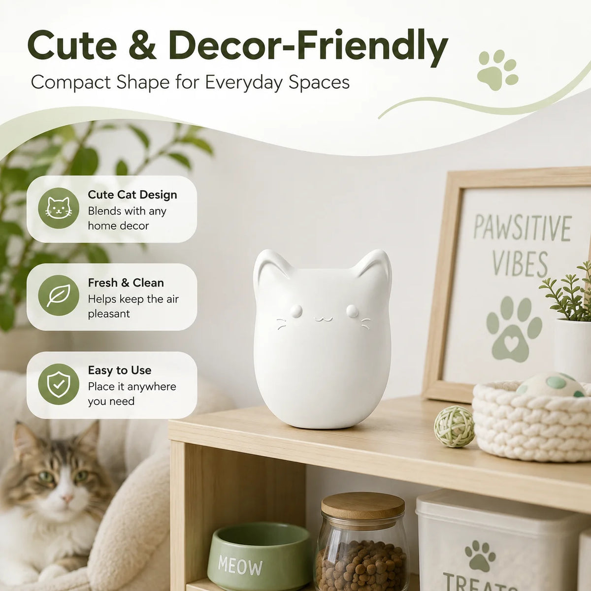 Pet Safe Cat Litter Box Deodorizer Pods for Odor Control