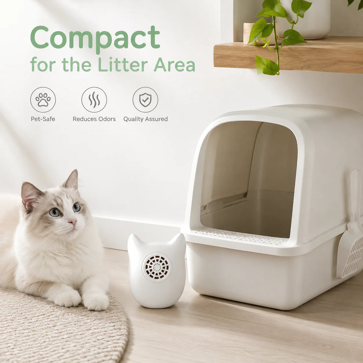 Pet Safe Cat Litter Box Deodorizer Pods for Odor Control