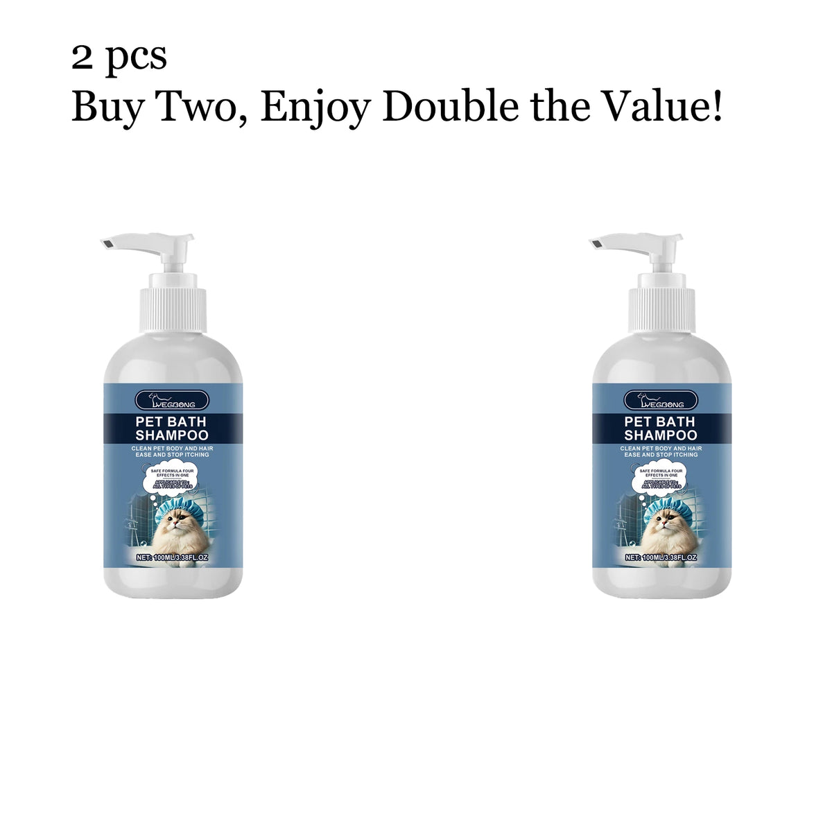 YEGBONG Gentle Pet Shampoo for Dogs and Cats Skin Care