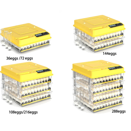 Automatic Egg Incubator For Hatching With Temperature Water And Turning Control