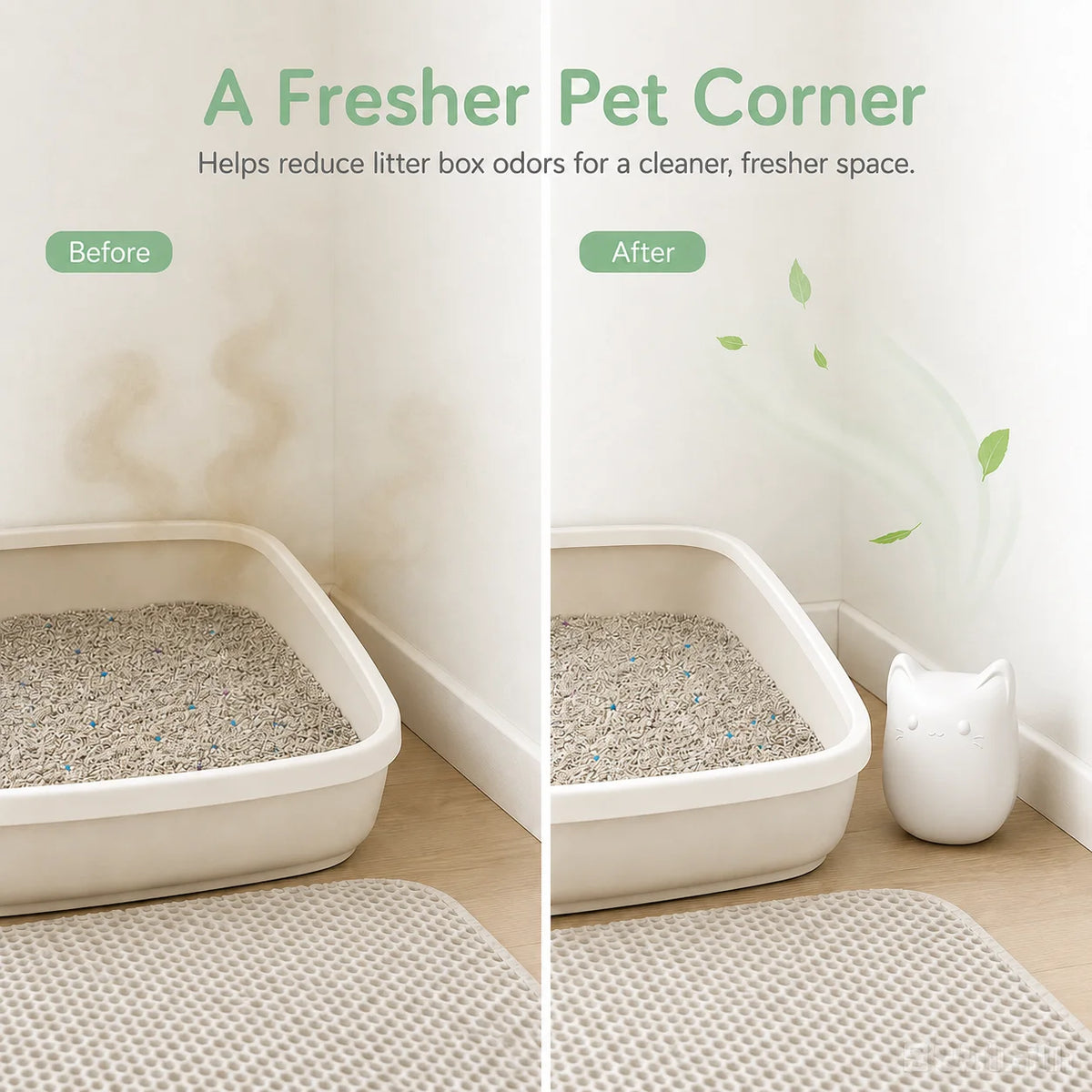 Pet Safe Cat Litter Box Deodorizer Pods for Odor Control