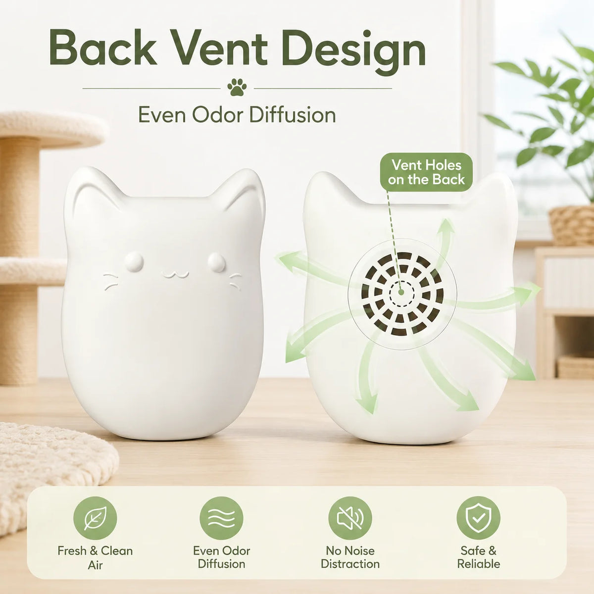 Pet Safe Cat Litter Box Deodorizer Pods for Odor Control