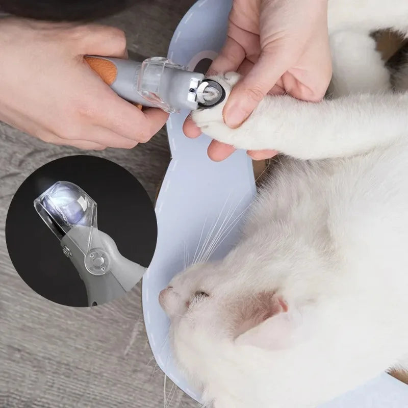 LED Light Nail Clippers for Safe Cat and Dog Grooming