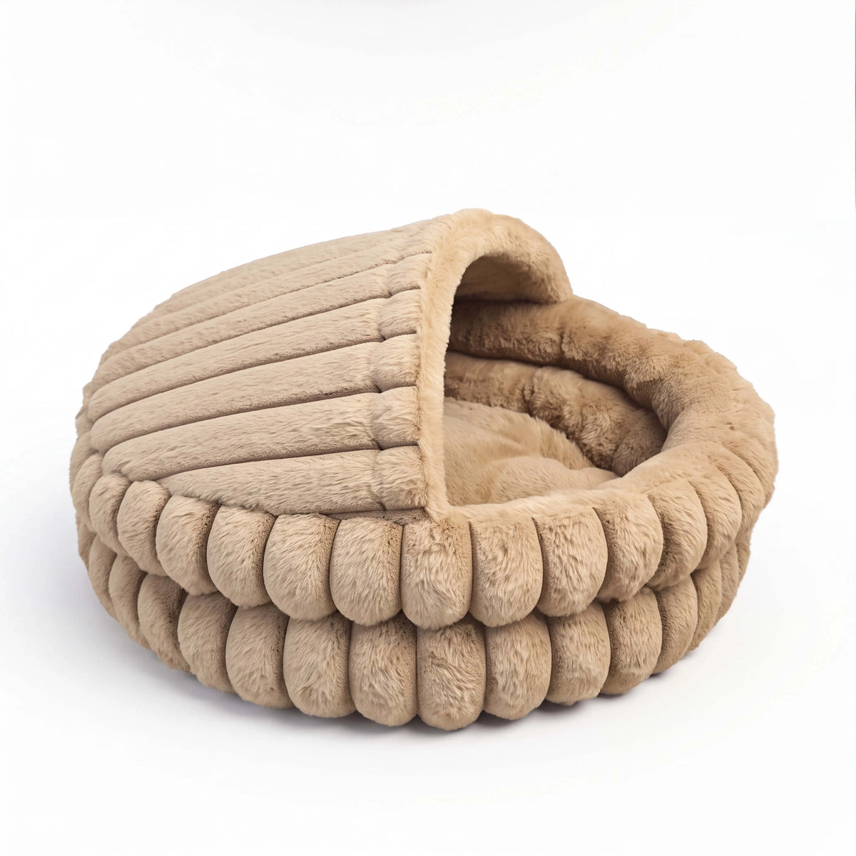 EliteZ Hooded Cat Cave Bed With Cozy Enclosed Hideaway
