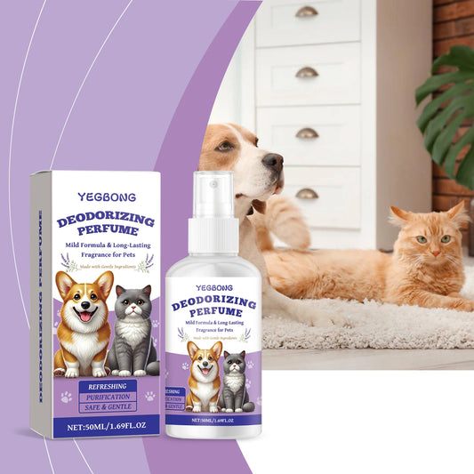 Plant Based Pet Deodorizing Spray for Cats and Dogs