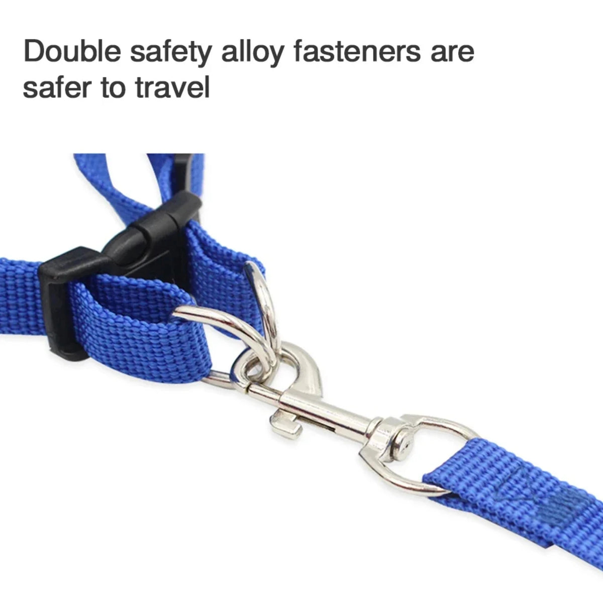 Adjustable Reflective Mesh Dog Harness Vest With Leash