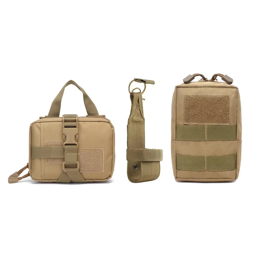 PETRAVEL Tactical Dog Harness Bags With MOLLE Training Pouches
