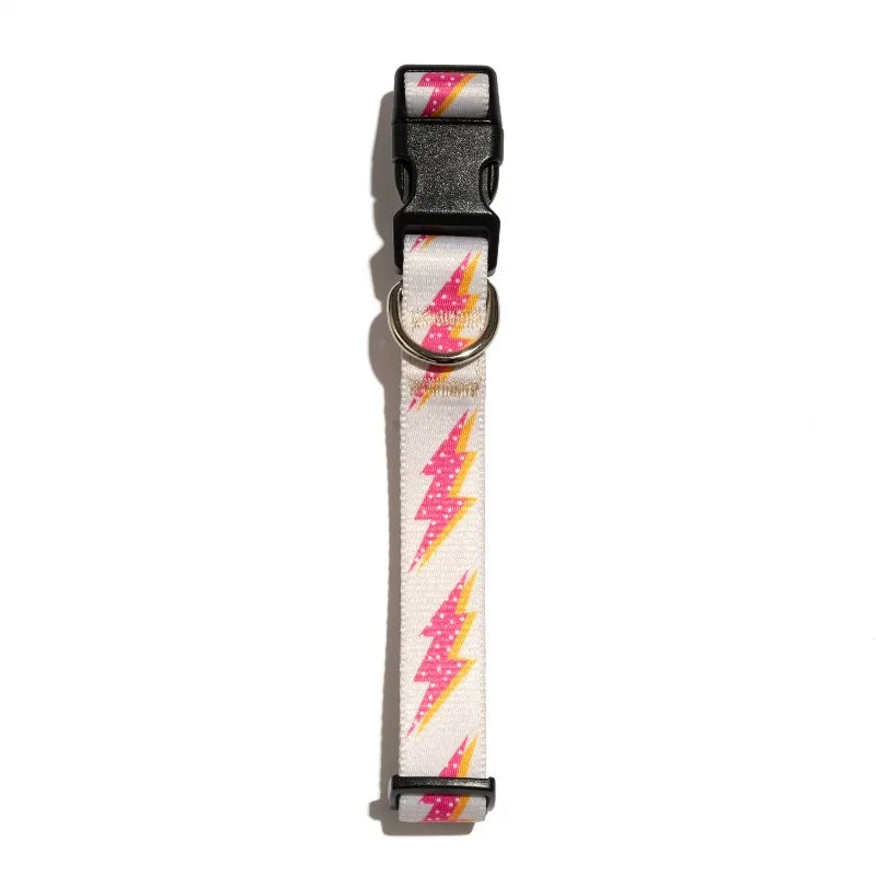 Lightning Bolt Fashion Dog Collar for Puppies and Pets