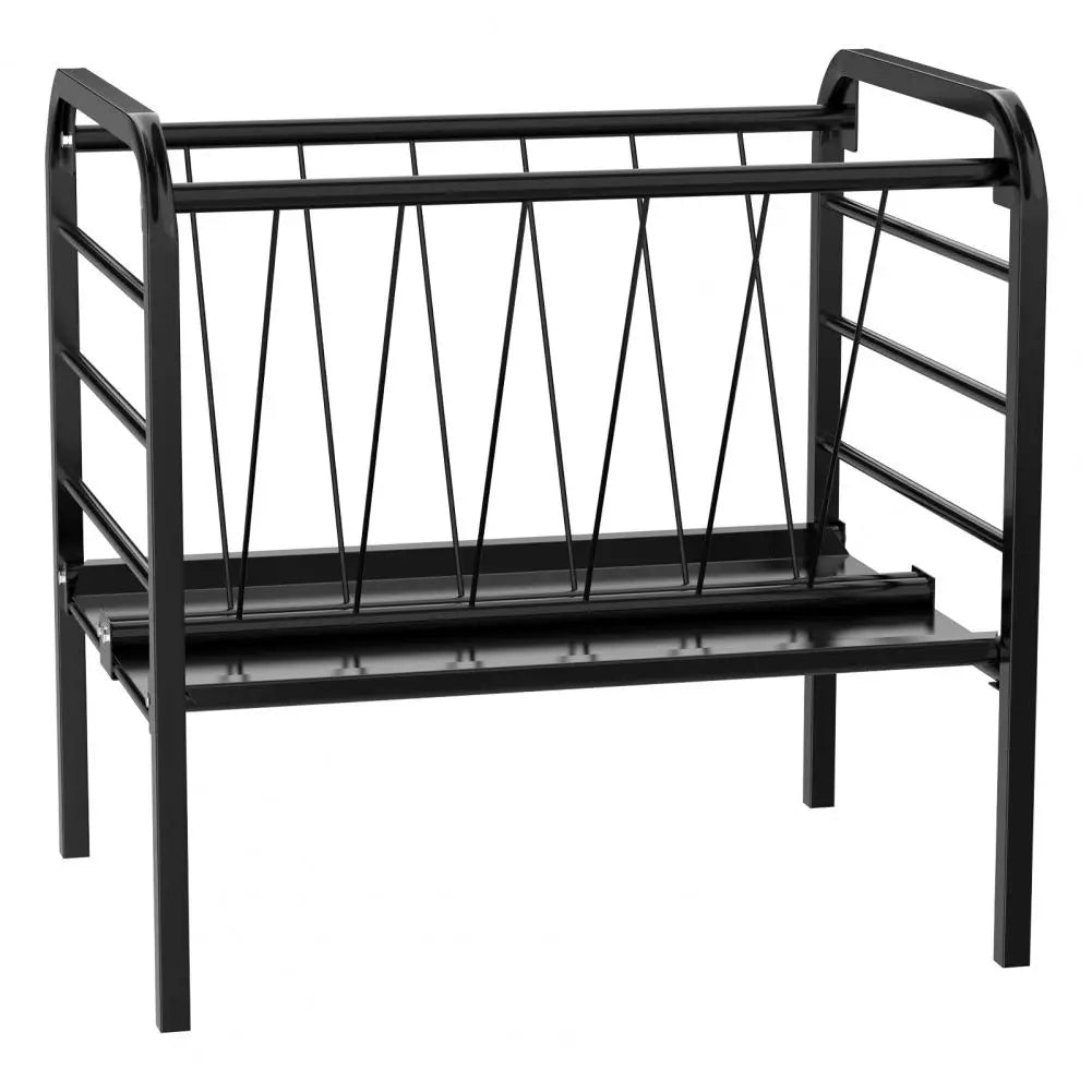 Galvanized Steel Livestock Forage Feeder for Goats Sheep and Calves
