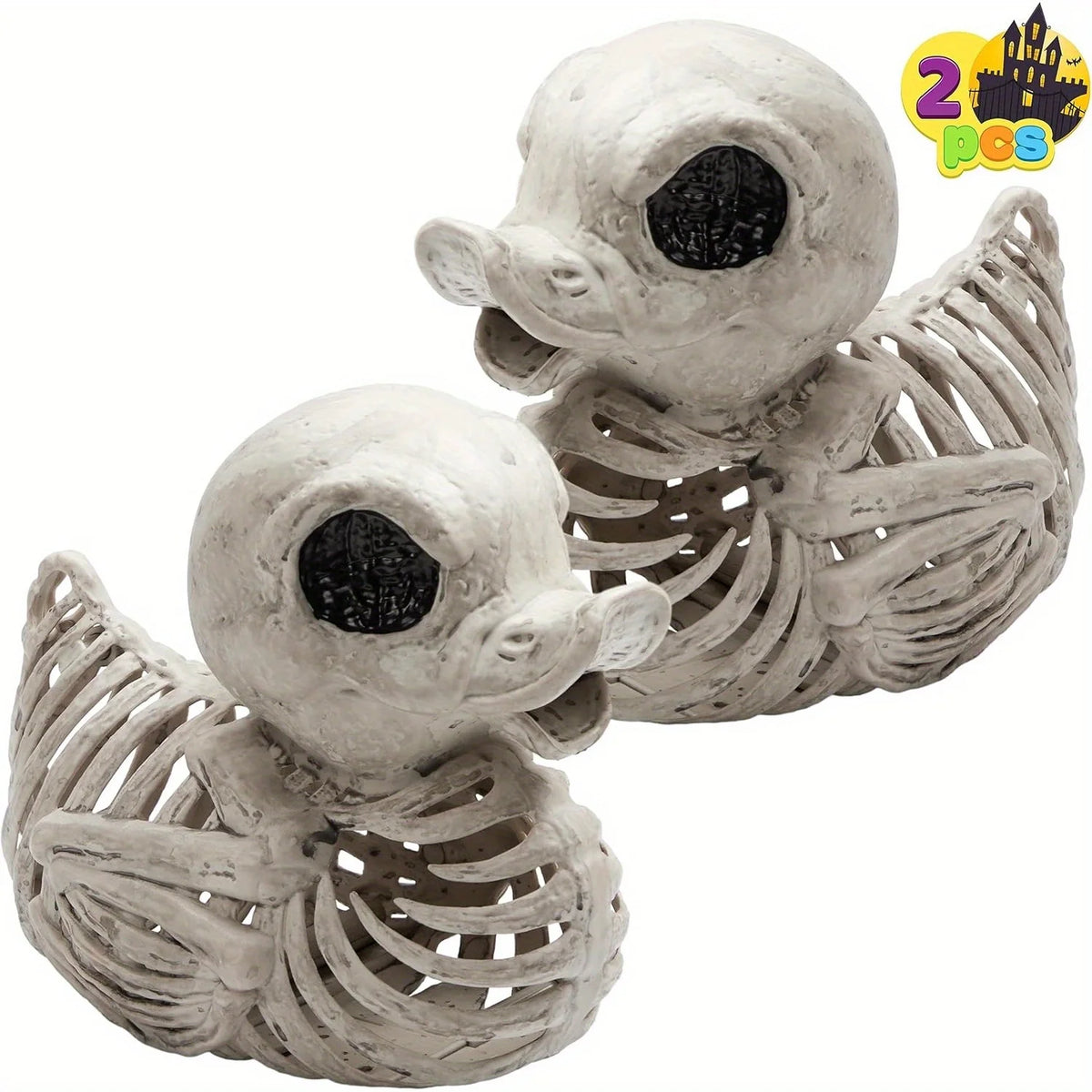 Halloween Duck Skeleton Decoration For Spooky Indoor And Outdoor Displays