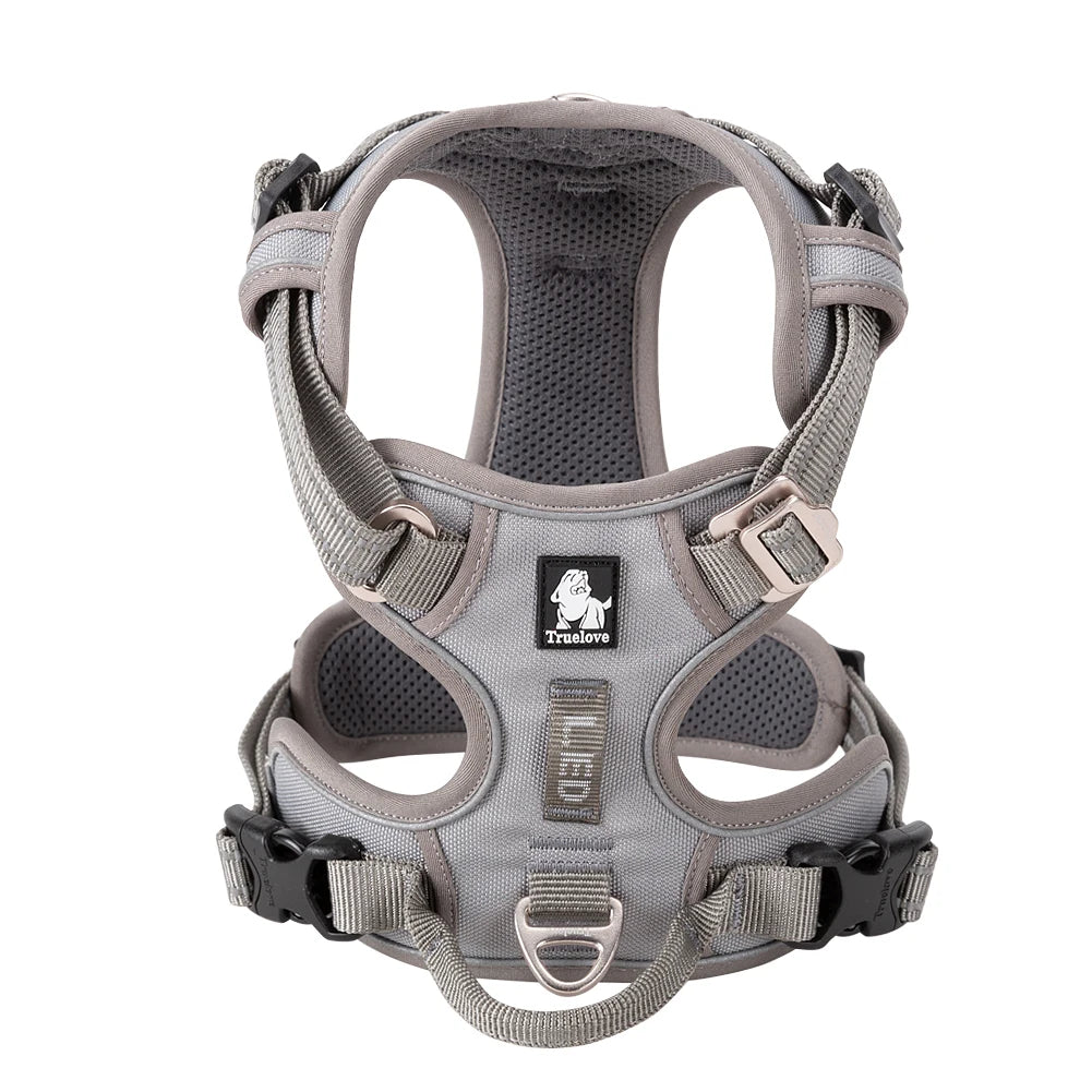 TRUELOVE No Pull Reflective Adjustable Dog Harness for Training