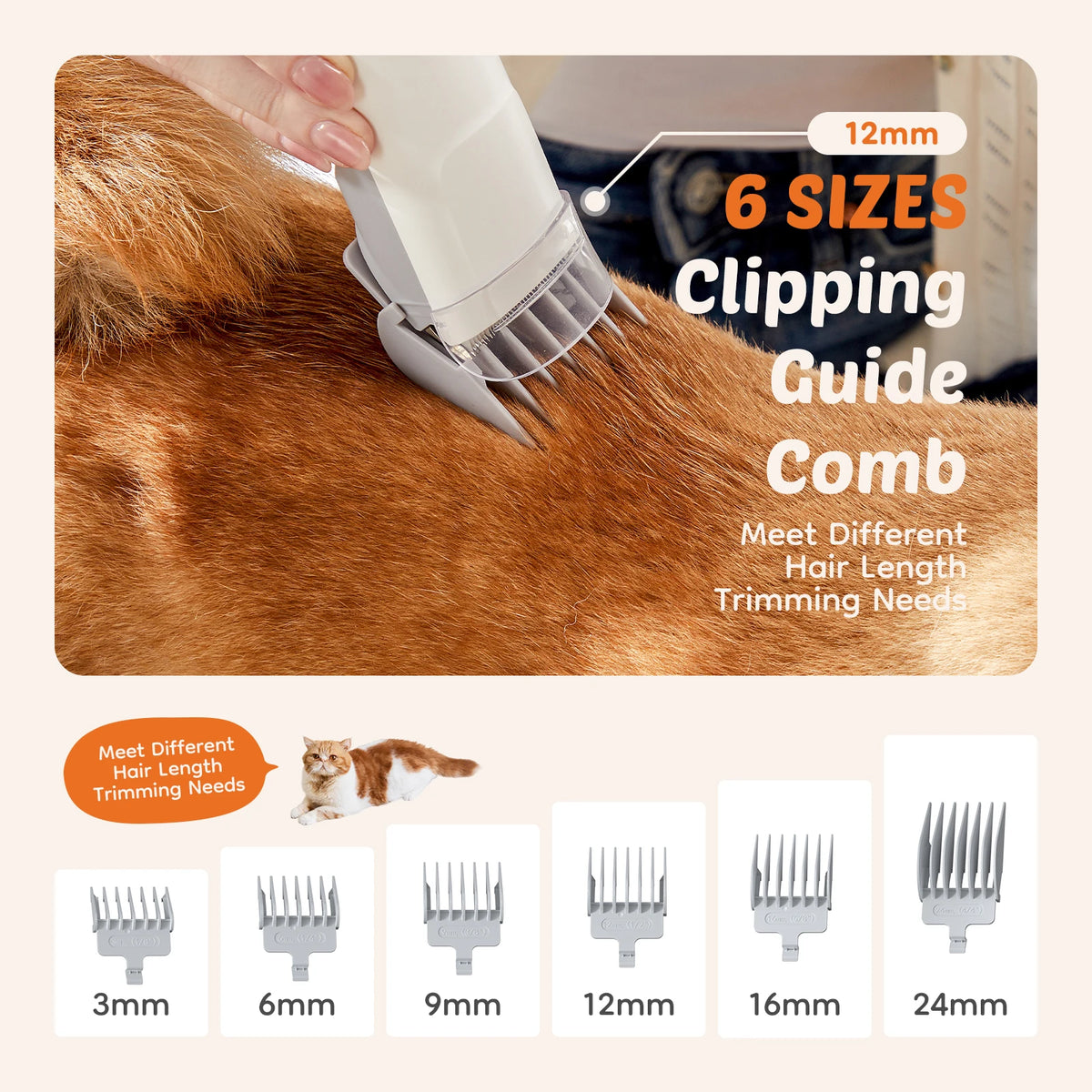 JHK Professional Pet Grooming Vacuum Kit With Clippers And Tools