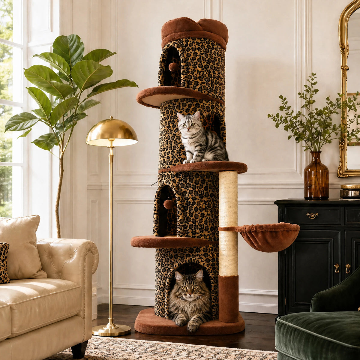 P Luxury Cat Tree With Condos Scratching Posts And Toys