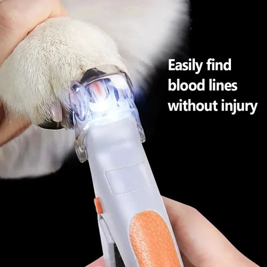 LED Light Nail Clippers for Safe Cat and Dog Grooming